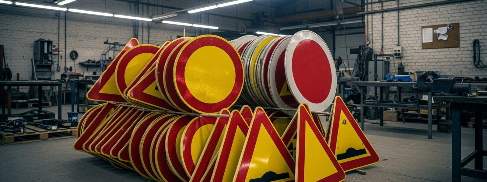 Señales preventivas reflejantes